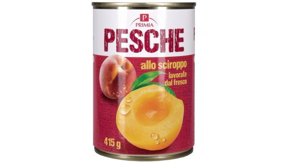 PESCHE ALLO SCIROPPO