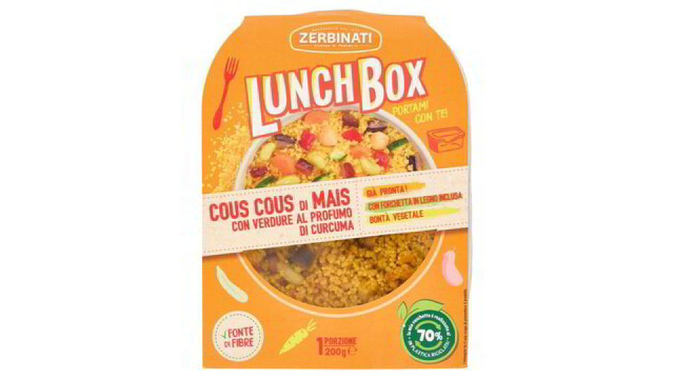 LUNCHBOX COUS COUS CON VERDURE