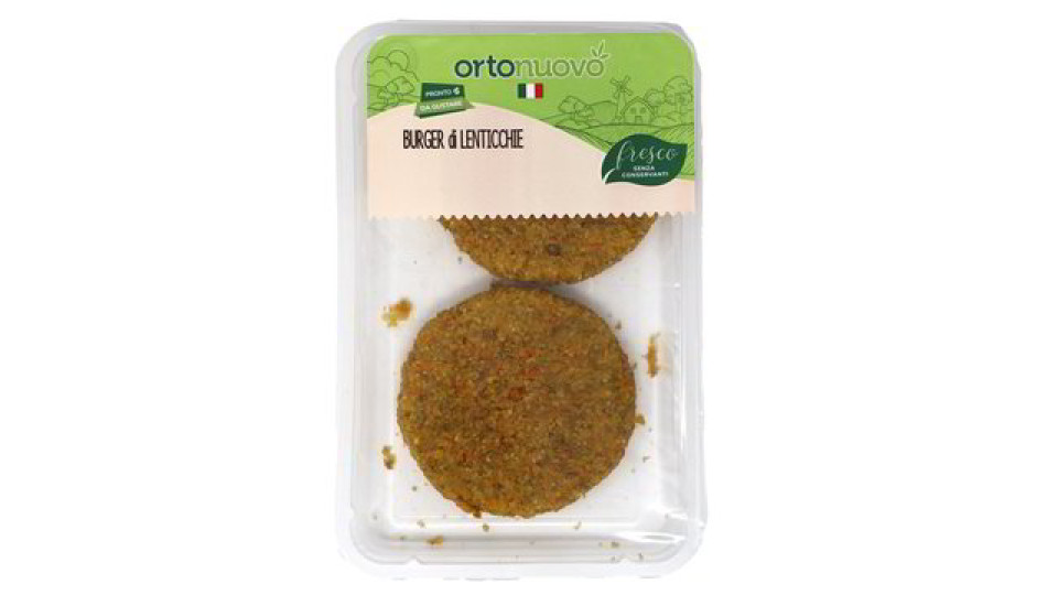 BURGER LENTICCHIE