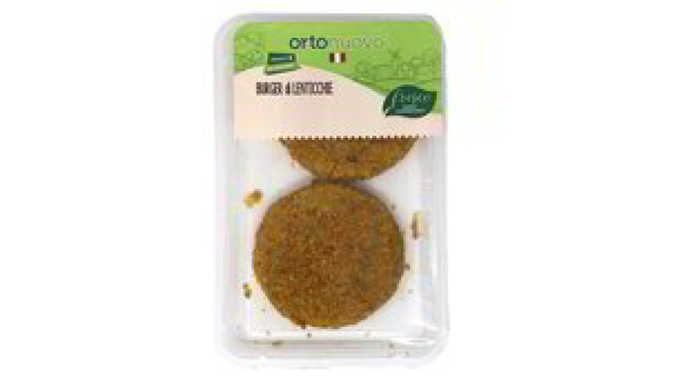 BURGER LENTICCHIE