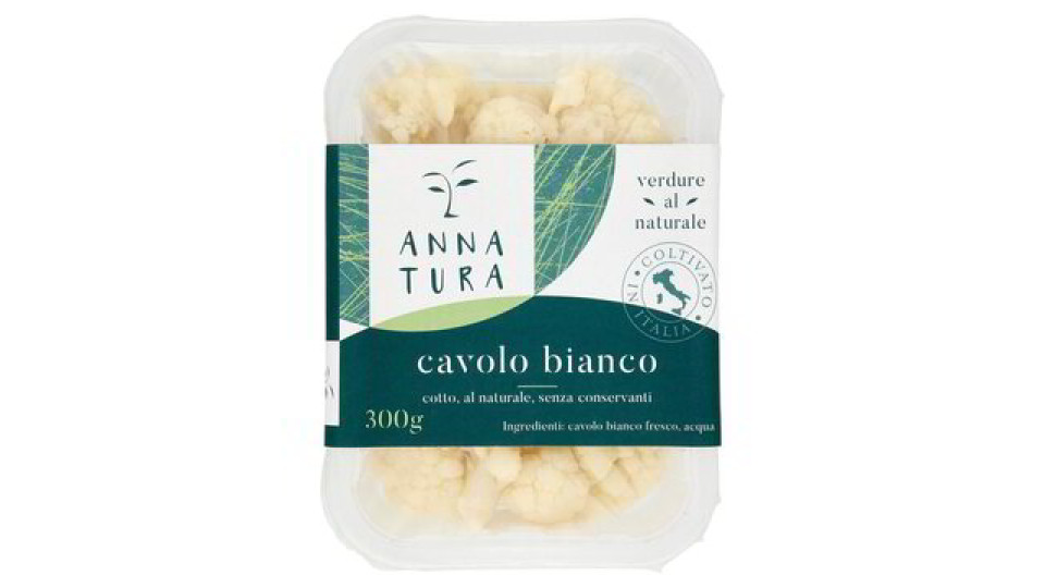 CAVOLO BIANCO COTTO AL NATURALE