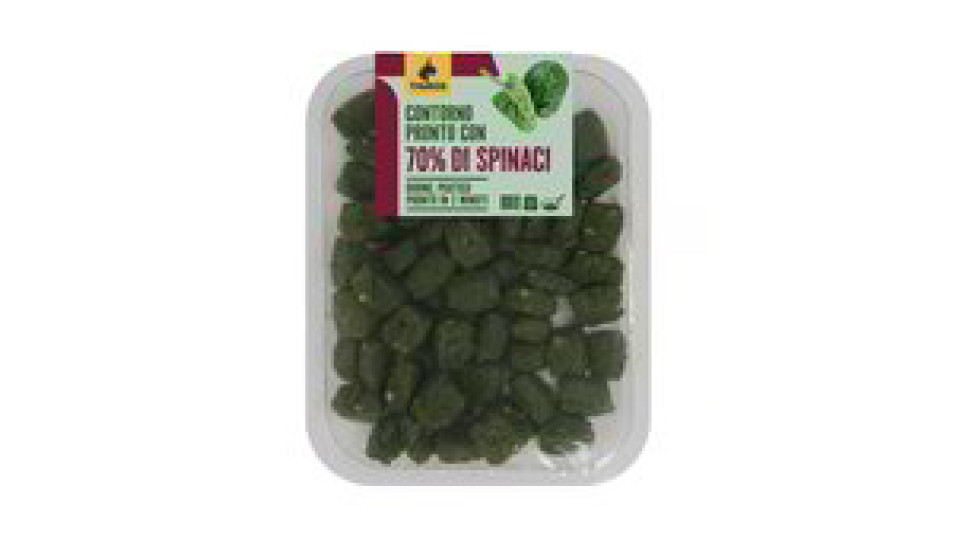 CONTORNO PRONTO AGLI SPINACI