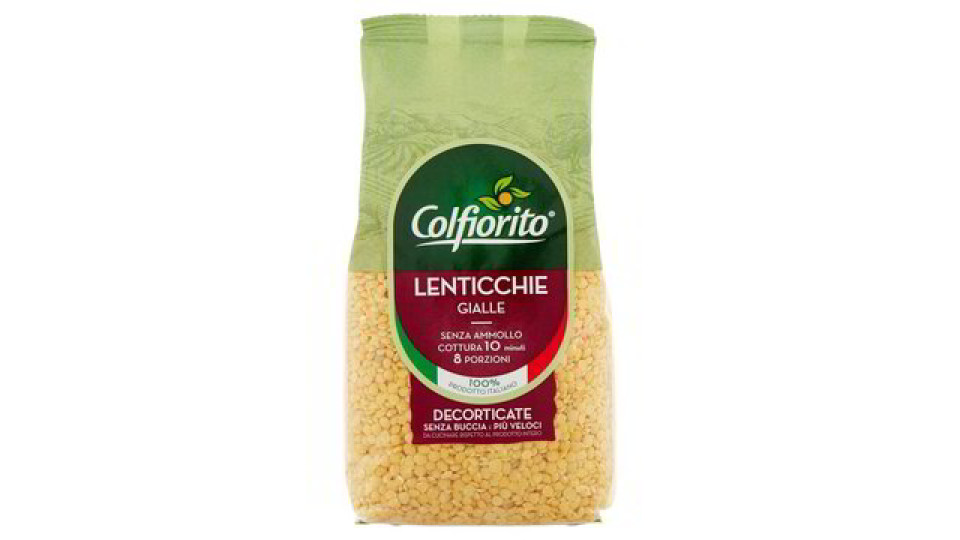LENTICCHIA GIALLA DECORTICATA