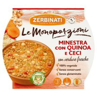 MINESTRA QUINOA E CECI