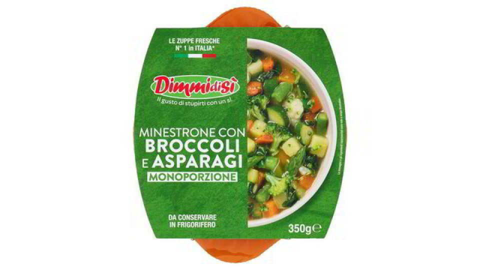 MINESTRONE BROCCOLI E ASPARAGI