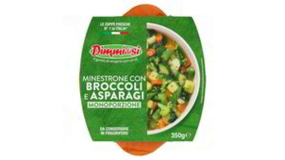 MINESTRONE BROCCOLI E ASPARAGI