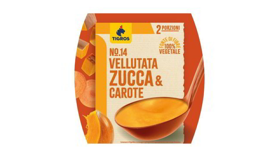 VELLUTATA CON ZUCCA E CAROTE