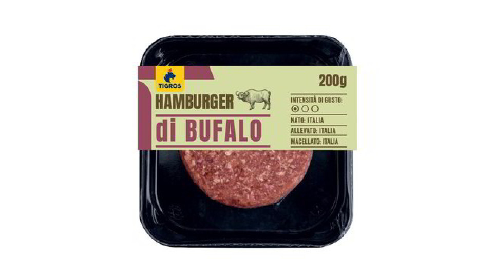 HAMBURGER DI BUFALO