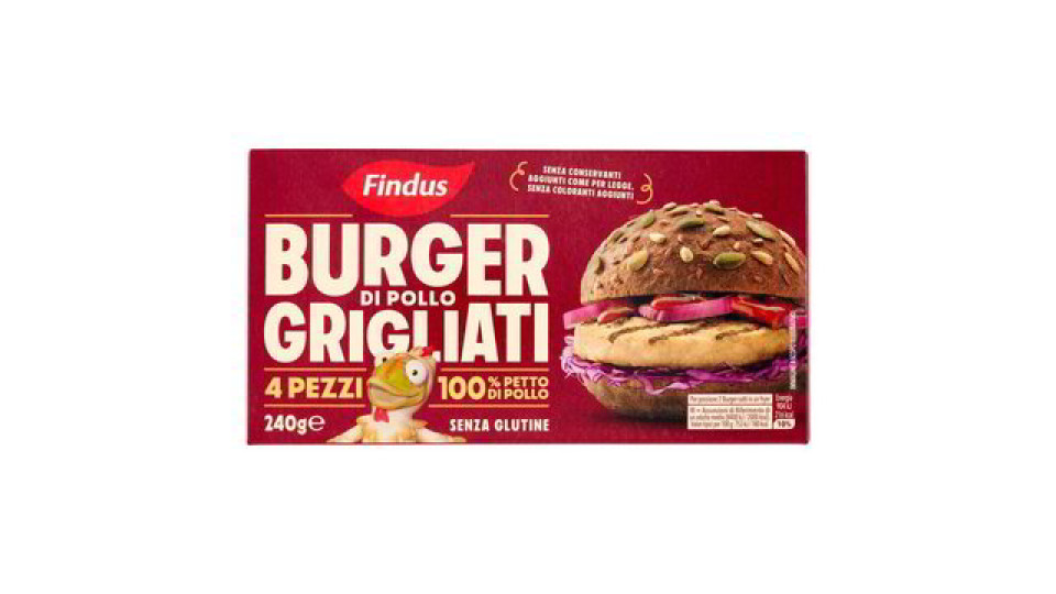 BURGER POLLO GRIGLIATO