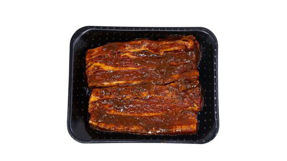 ASADO MARINATO CON SALSA BBQ