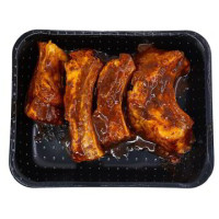 COSTINE MARINATE CON SALSA BBQ