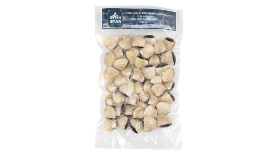 VONGOLE DEL PACIFICO CON GUSCIO