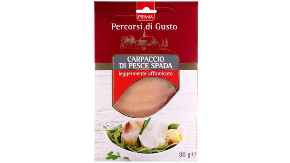 CARPACCIO DI PESCE SPADA