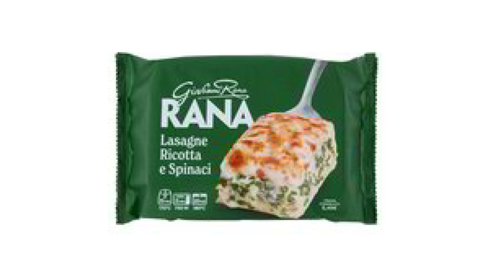 LASAGNE RICOTTA E SPINACI