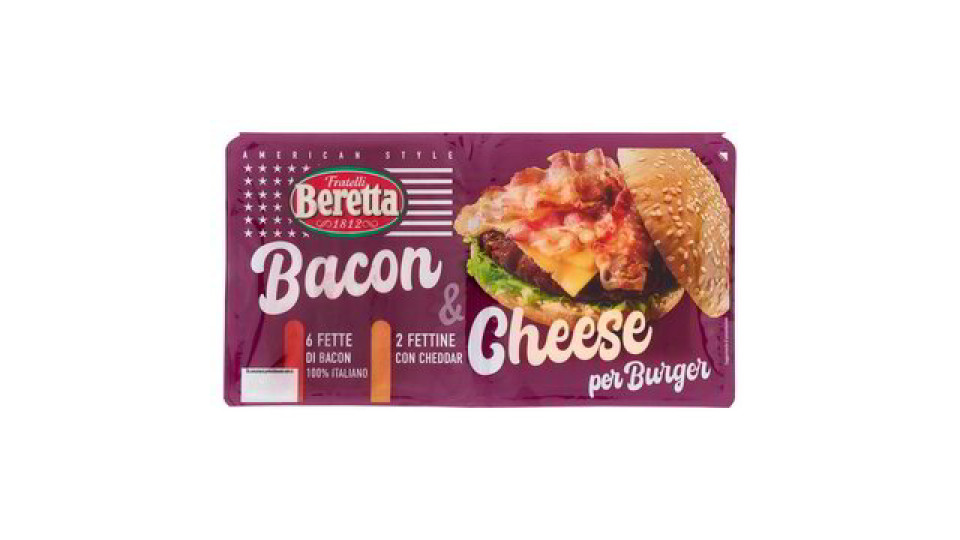BACON & CHEESE PER BURGER