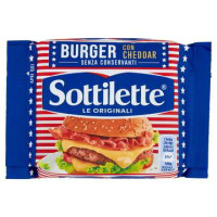 SOTTILETTE BURGER CON CHEDDAR
