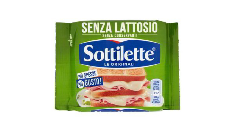SOTTILETTE SENZA LATTOSIO