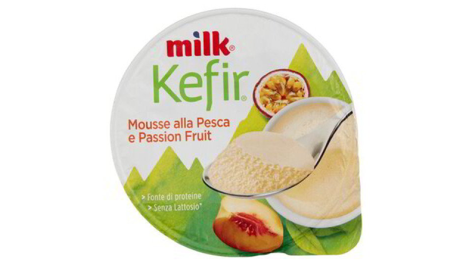 KEFIR MOUSSE PESCA PASSION FRUIT