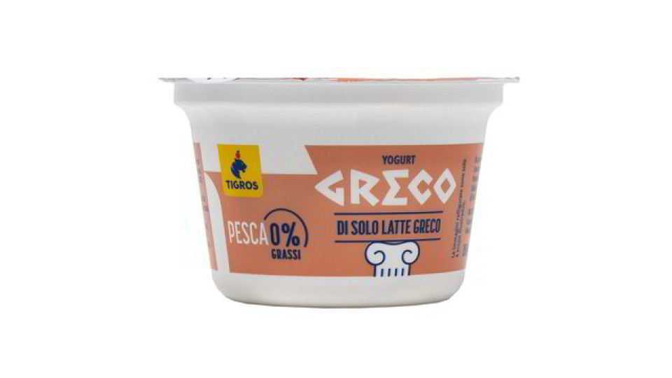 YOGURT GRECO PESCA 0%