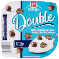 YOGURT DOUBLE BIANCO CON WAFER