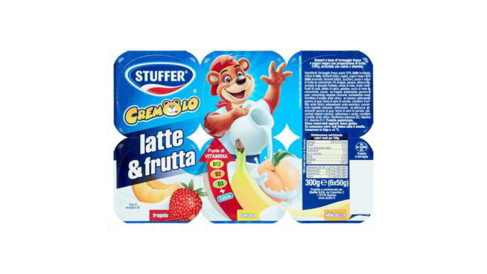 CREMOLO LATTE E FRUTTA