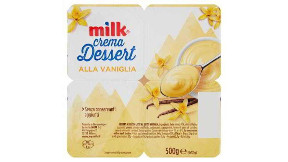 CREMA ALLA VANIGLIA