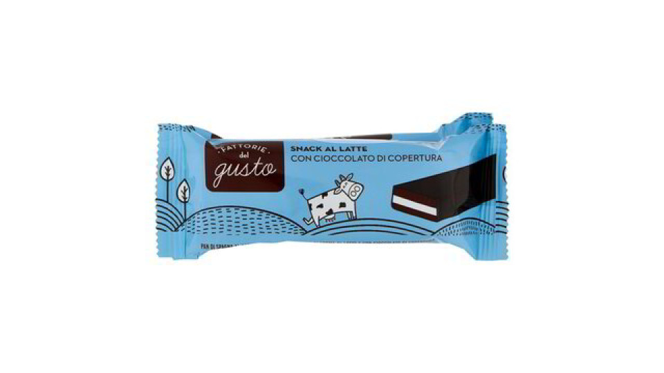 SNACK AL LATTE CON CIOCCOLATO