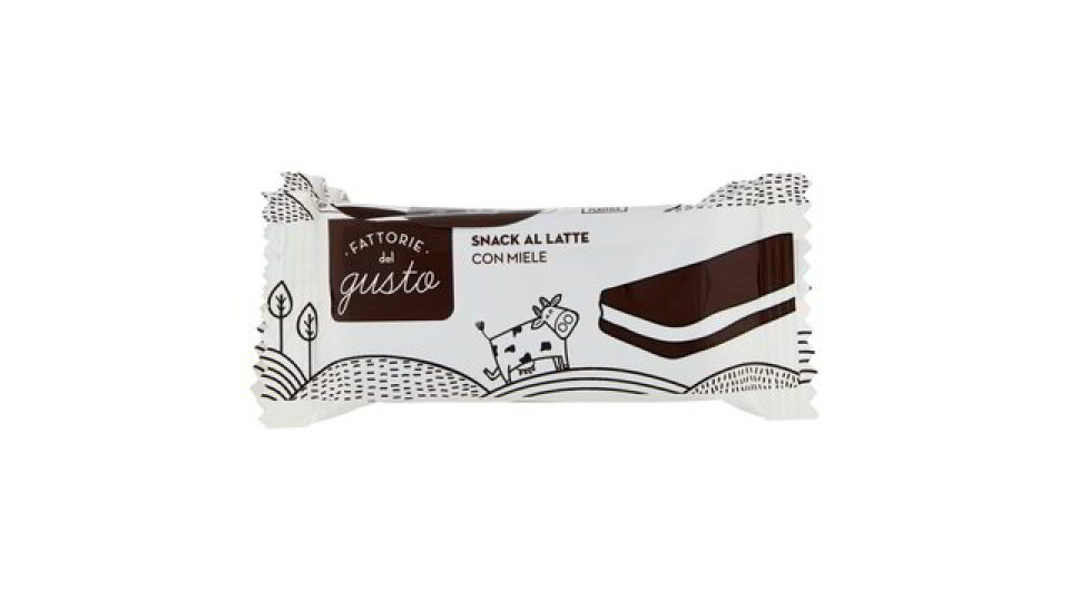 SNACK AL LATTE CON MIELE