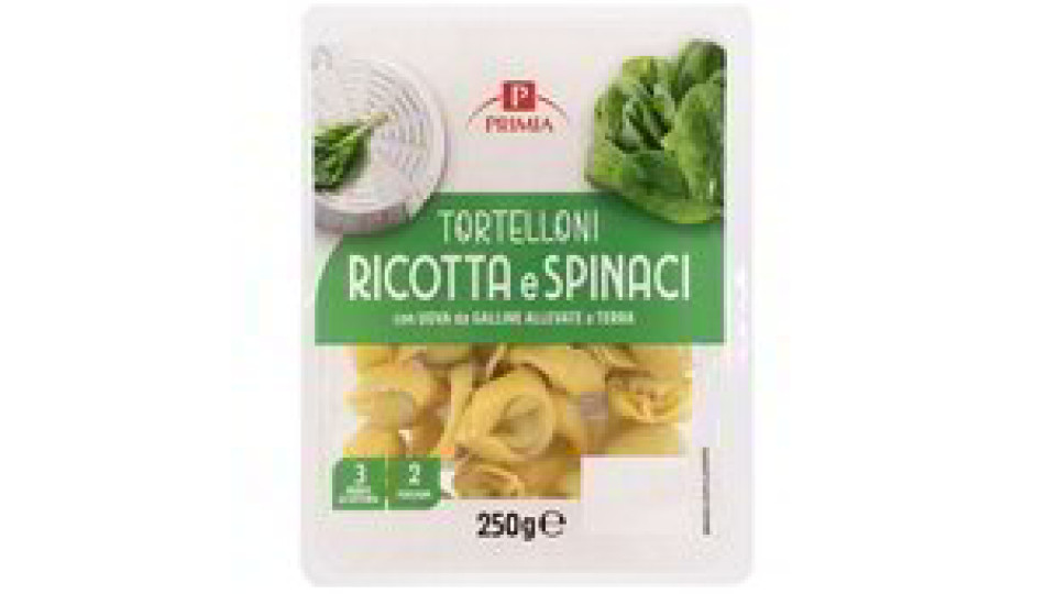 TORTELLONI RICOTTA E SPINACI