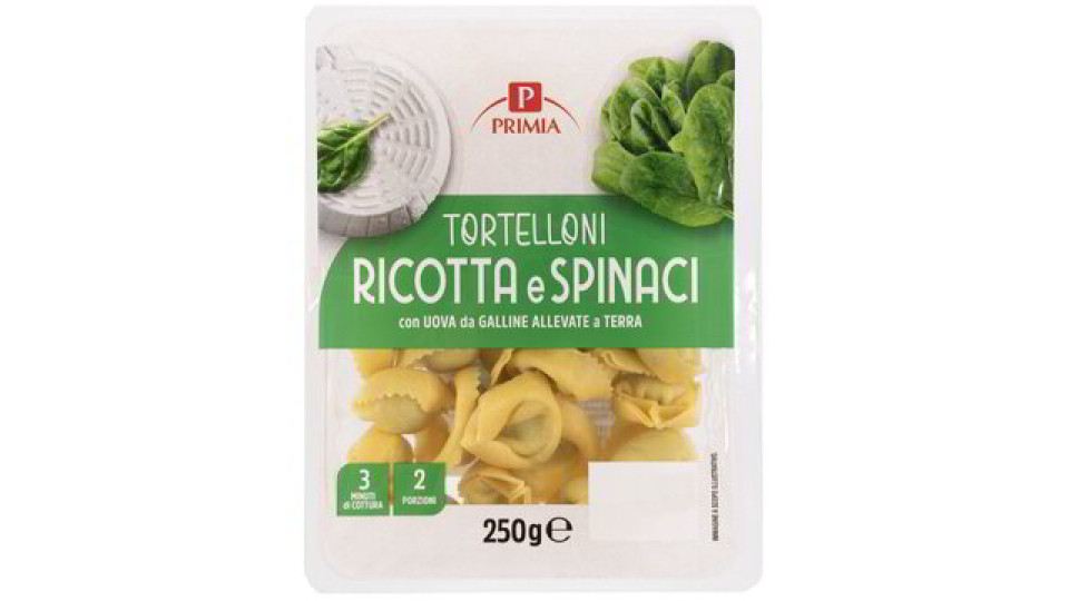 TORTELLONI RICOTTA E SPINACI