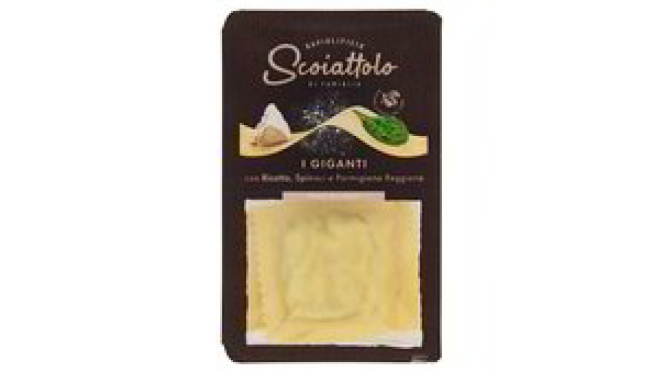 GIGANTI RICOTTA SPINACI PARMIGIAN