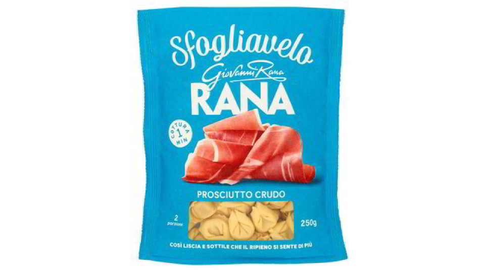 SFOGLIAVELO CON PROSCIUTTO CRUDO