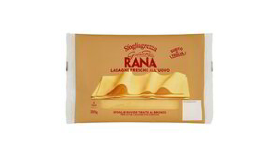 LASAGNE SFOGLIAGREZZA