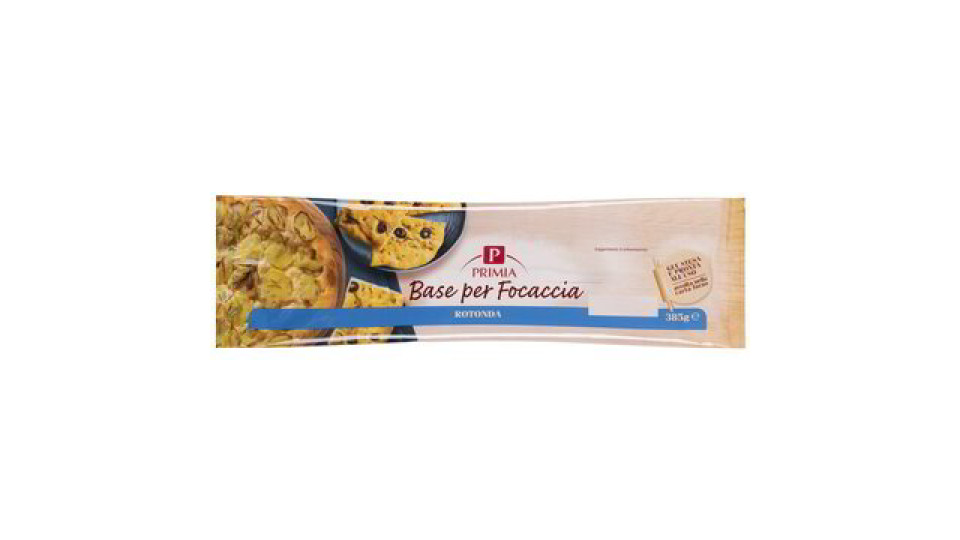 BASE PER FOCACCIA ROTONDA