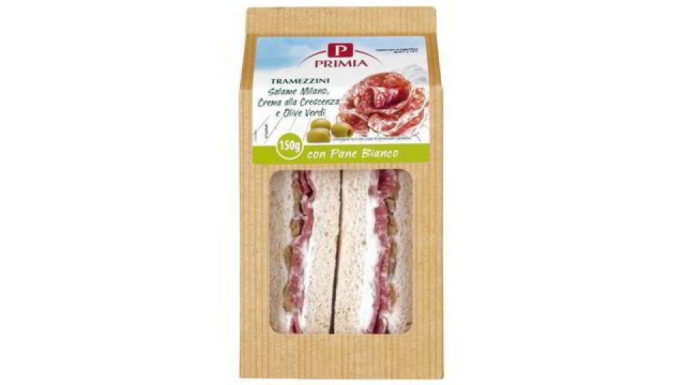 TRAMEZZINO SALAME, CRESCENZA
