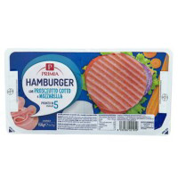 HAMBURGER COTTO E MOZZARELLA