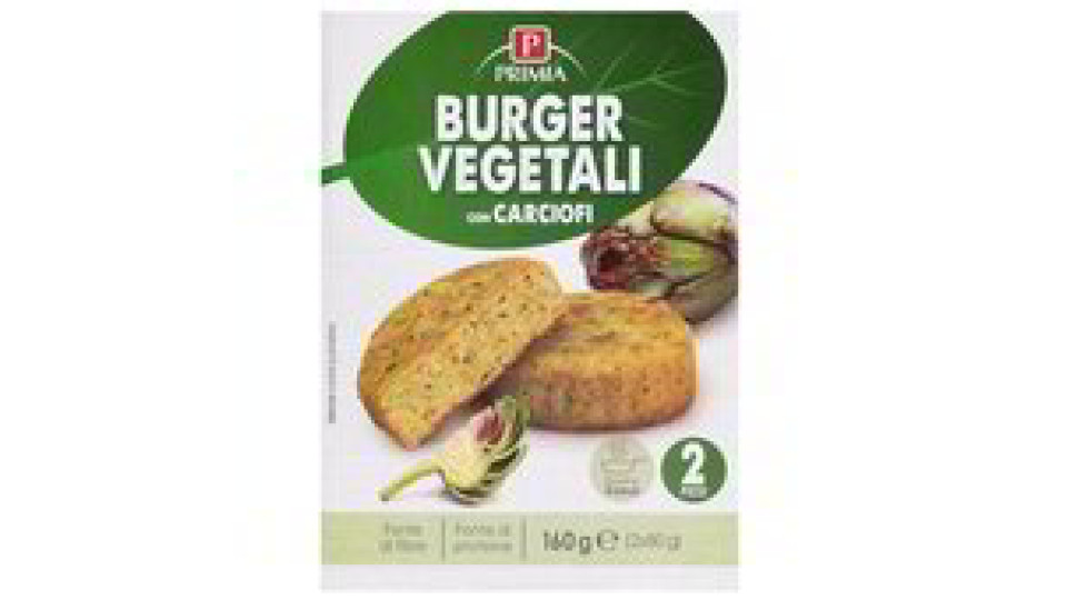 BURGER VEGETALI CON CARCIOFI
