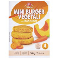 MINIBURGER VEGETALI CON ZUCCA