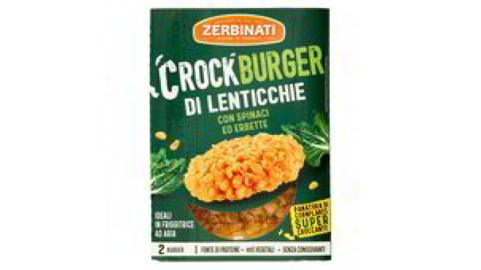 CROCK BURGER LENTICCHIE