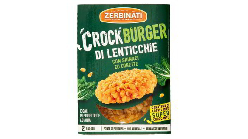 CROCK BURGER LENTICCHIE