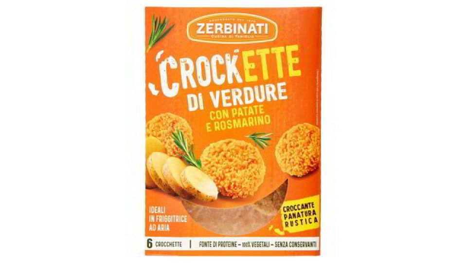 CROCKETTE DI VERDURE CON PATATE