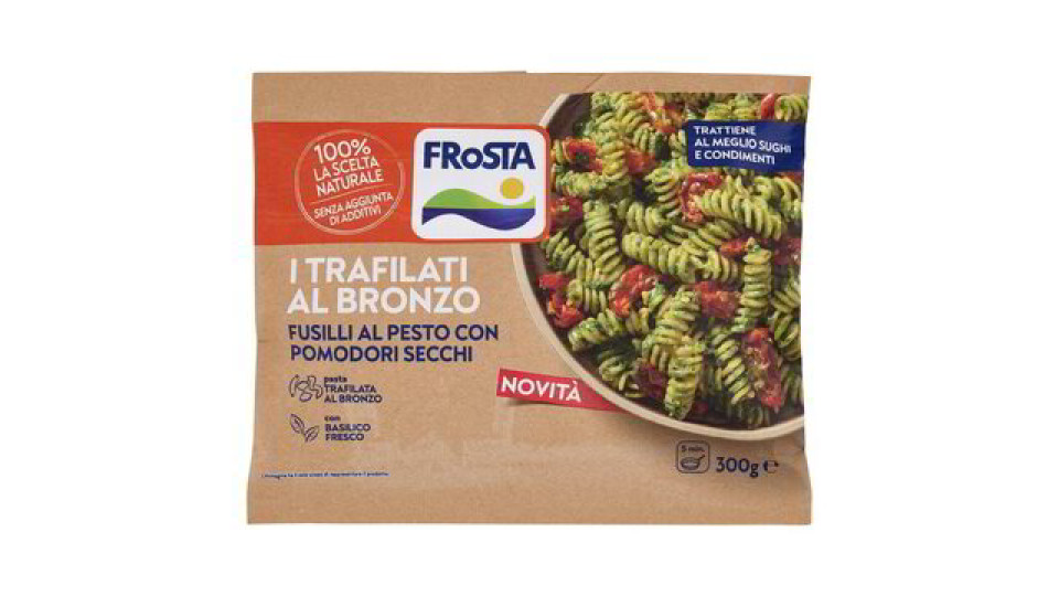 FUSILLI PESTO C/POMODORI SECCHI