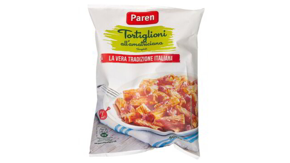 TORTIGLIONI ALL'AMATRICIANA