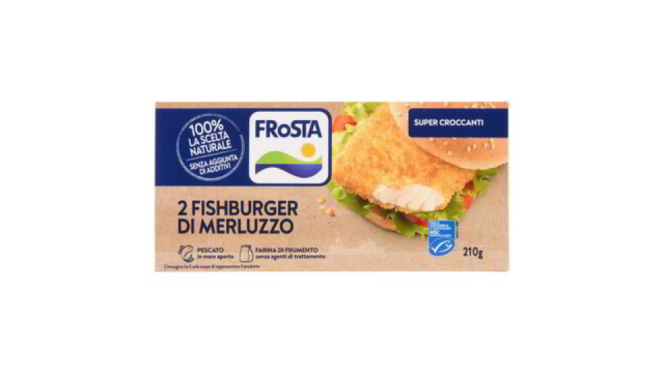 FISHBURGER DI MERLUZZO ALASKA
