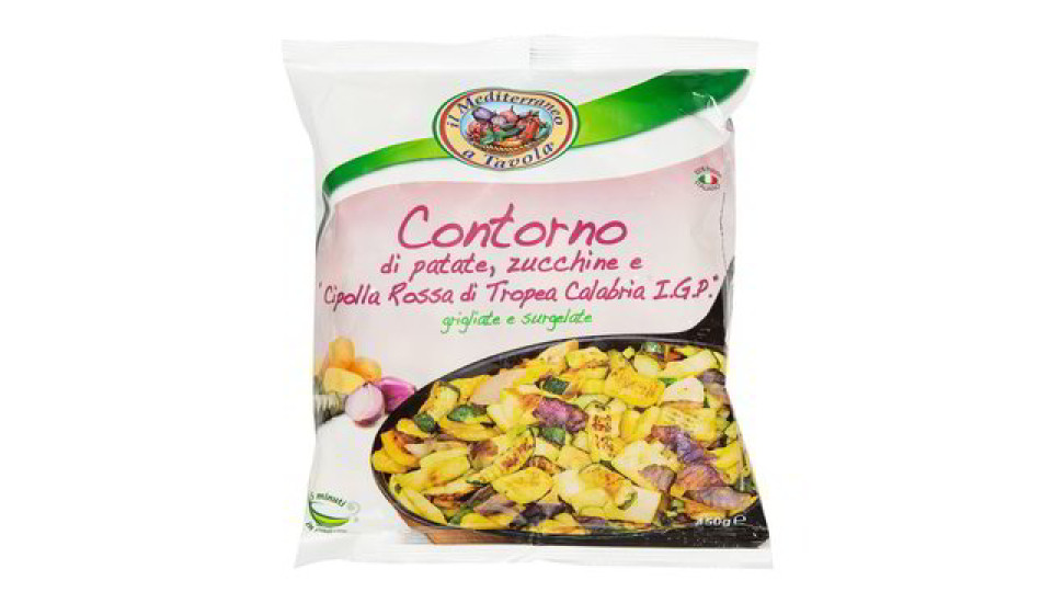 CONTORNO PATATE ZUCCHINE CIPOLLA