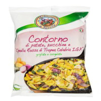 CONTORNO PATATE ZUCCHINE CIPOLLA