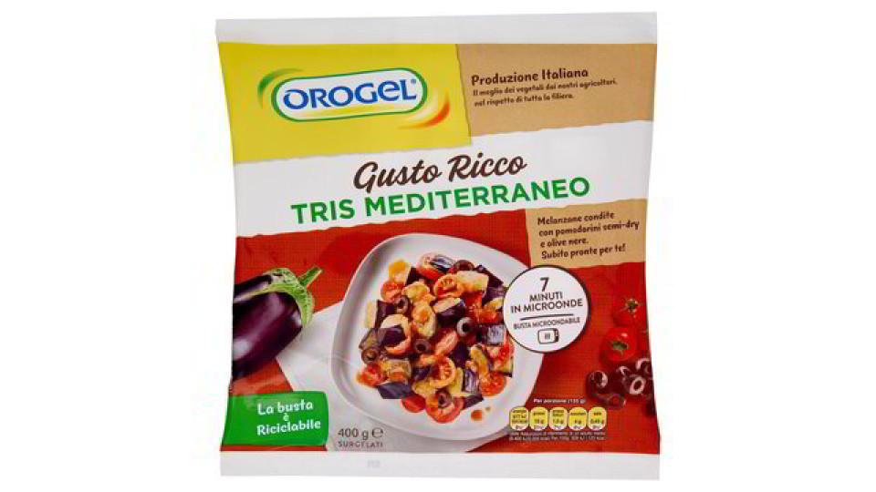 GUSTO RICCO TRIS MEDITERRANEO