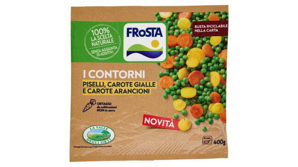 I CONTORNI PISELLI/CAROTE