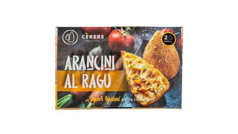 ARANCINI AL RAGU