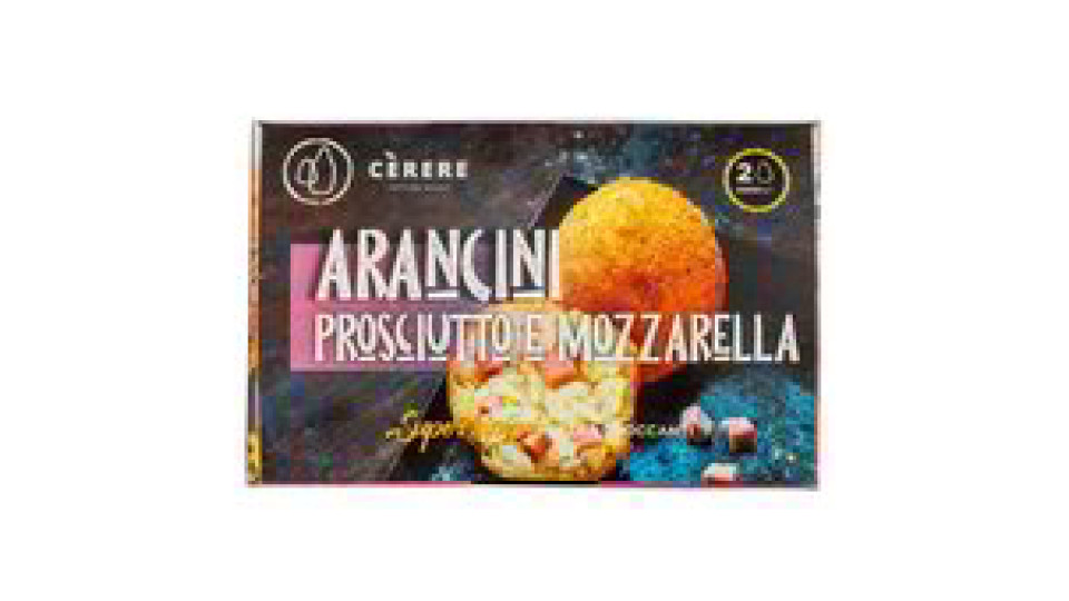 ARANCINI PROSCIUTTO MOZZARELLA